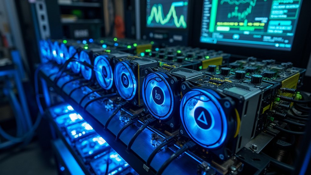 competitive cryptographic mining process