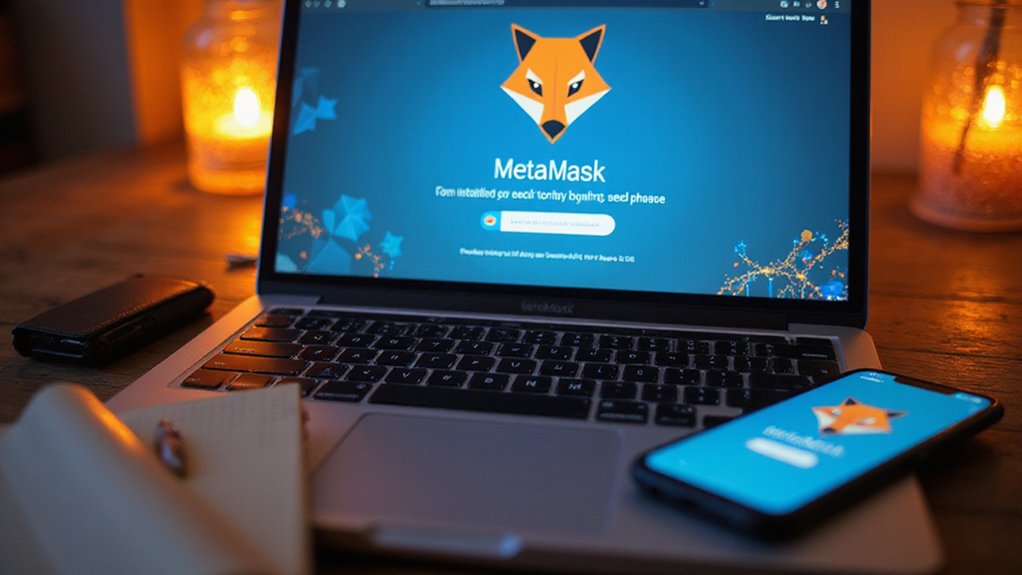 install metamask extension setup